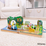 Disney Take-Along Safari Wooden Play Set H9