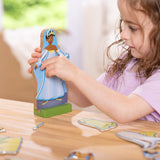 Disney Tiana Wooden Magnetic Dress-Up Play Set A8