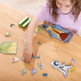 Disney Tiana Wooden Magnetic Dress-Up Play Set E6