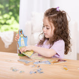 Disney Tiana Wooden Magnetic Dress-Up Play Set E6