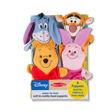 Disney Winnie the Pooh Soft & Cuddly Hand Puppets L0