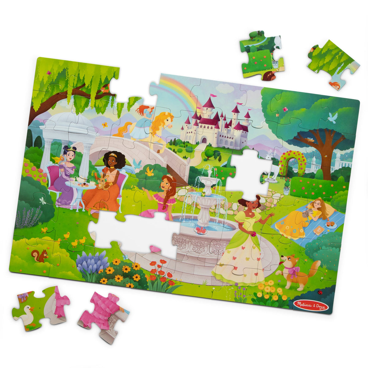 Fairy Tale Castle Floor Puzzle - 48 Pieces J5