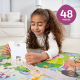 Fairy Tale Castle Floor Puzzle - 48 Pieces J5