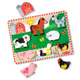 Farm Animals Chunky Puzzle - 8 Pieces M0