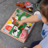 Farm Animals Chunky Puzzle - 8 Pieces M0