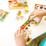 Farm Animals Jigsaw Puzzles in a Box Q5