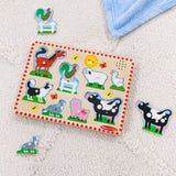 Farm Animals Sound Puzzle - 8 Pieces V2