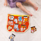 Farm Friends Jumbo Peg Puzzle - 8 Pieces P8