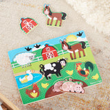 Farm Peg Puzzle - 8 pieces S3