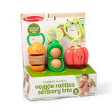 Farmers Market Veggie Rattles Trio E6