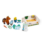 Feed & Groom Horse Care Play Set Q0