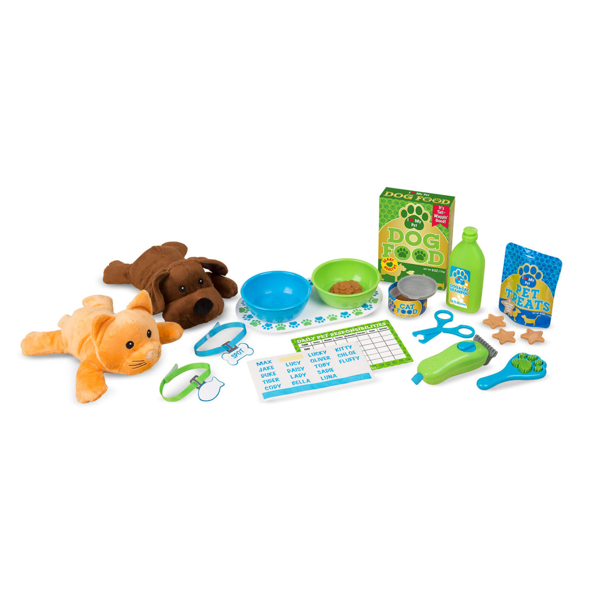 Feeding & Grooming Pet Care Play Set E6