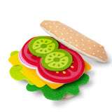 Felt Food Sandwich Play Set P1