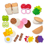 Felt Food Sandwich Play Set P1