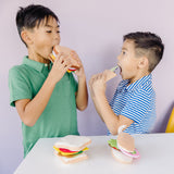Felt Food Sandwich Play Set P1