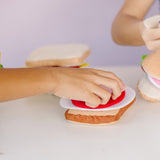 Felt Food Sandwich Play Set P1