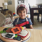 Felt Play Food - Pizza Set L7