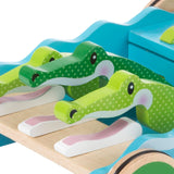First Play Chomp & Clack Alligator Push Toy R6
