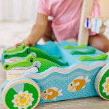 First Play Chomp & Clack Alligator Push Toy R6