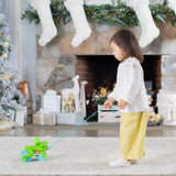 First Play Frolicking Frog Wooden Pull Toy H3