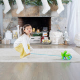 First Play Frolicking Frog Wooden Pull Toy H3