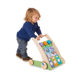 First Play Wooden Ring and Ding Forest Friends Push Toy Q7