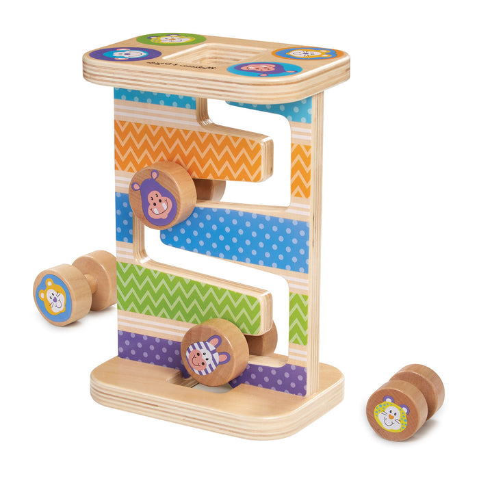 First Play Wooden Safari Zig-Zag Tower Q9