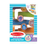 First Play Wooden Safari Zig-Zag Tower Q9