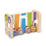 First Play Wooden Safari Zig-Zag Tower Q9