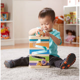 First Play Wooden Safari Zig-Zag Tower Q9