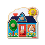 First Shapes Jumbo Peg Puzzle - 5 Pieces L6