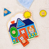 First Shapes Jumbo Peg Puzzle - 5 Pieces L6