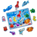 Fishing Magnetic Puzzle Game - 10 Pieces R1