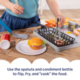 Flip & Fry Grill Play Set with Color Changing Water WOW! U6