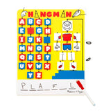 Flip-to-Win Hangman Travel Game F7