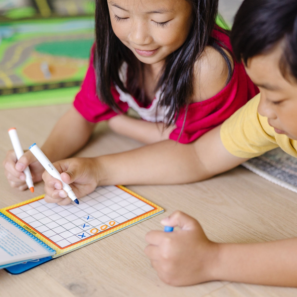 Game On! Wipe-Off Activity Pad - On the Go Travel Activity H2