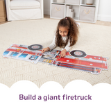 Giant Fire Truck Floor Puzzle - 24 Pieces G8