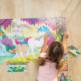 Glow-in-the-Dark Unicorn Floor Puzzle - 48 Pieces V4