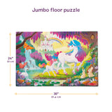 Glow-in-the-Dark Unicorn Floor Puzzle - 48 Pieces V4