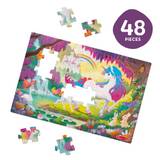 Glow-in-the-Dark Unicorn Floor Puzzle - 48 Pieces V4