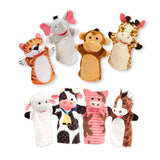 Hand Puppet 2-Pack: Farm Friends, Zoo Friends H4