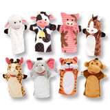 Hand Puppet 2-Pack: Farm Friends, Zoo Friends H4