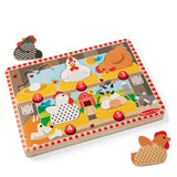 Happy Hens Push to Pop Puzzle Q1