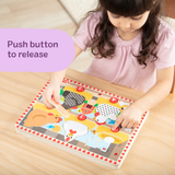 Happy Hens Push to Pop Puzzle Q1