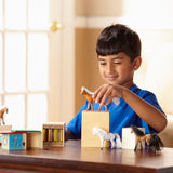 Horse Carrier Wooden Vehicles Play Set Z4