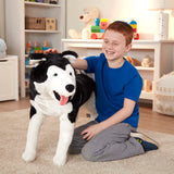Husky Giant Stuffed Animal T9