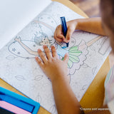 Jumbo 50-Page Kids' Coloring Pad - Horses, Hearts, Flowers, and More T2