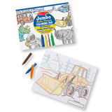 Jumbo 50-Page Kids' Coloring Pad - Space, Sharks, Sports, and More D6