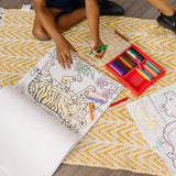 Jumbo Coloring Pad - Animals L4