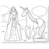 Jumbo Coloring Pad - Princess & Fairy G5